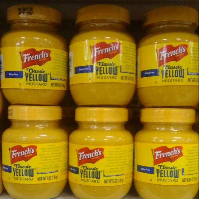 

FRENCH'S YELLOW MUSTARD 6OZ (170gr)