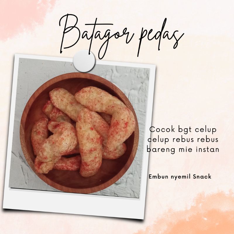 

camilan snack batagor pedas