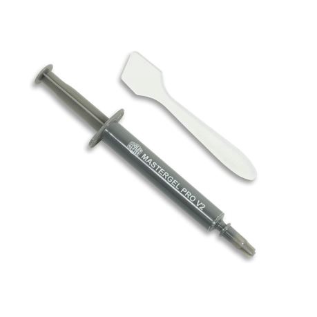 Thermal paste Grease cooler master compound inject 1.5ml for pc gpu laptop vga cpu mastergel pro v2 - pasta processor Suntik coolermaster master gel