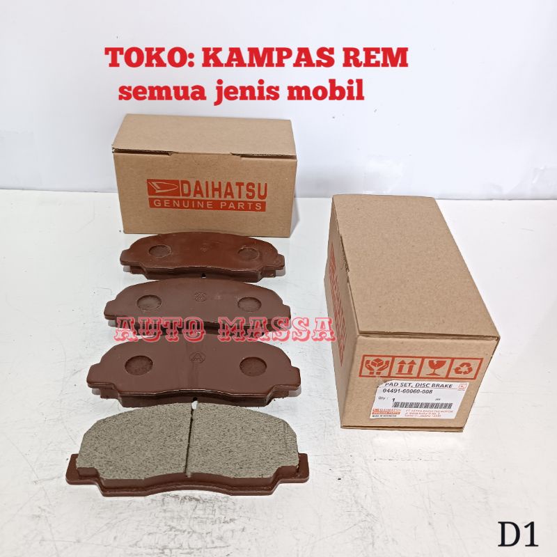 KAMPAS REM DEPAN FEROSA ROCKY INDEPENDEN BRAKE PAD FEROSA ROCKY INDEPENDEN