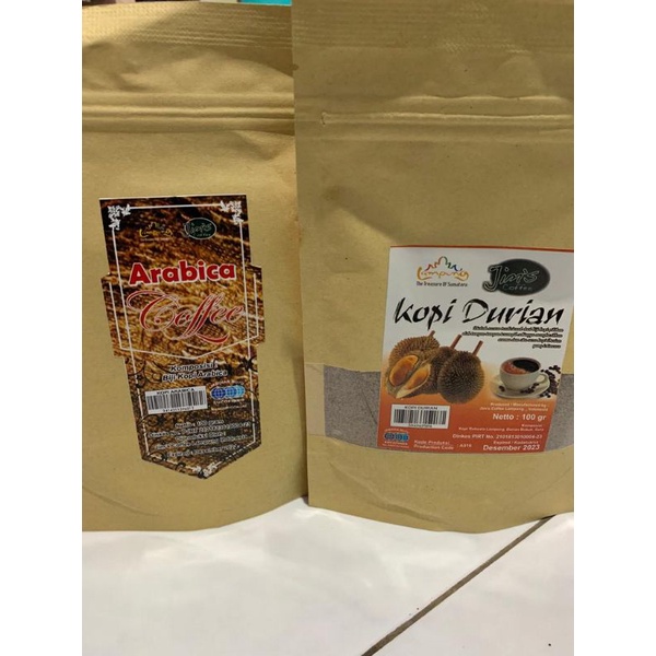 

Kopi Arabika | Kopi Durian Lampung