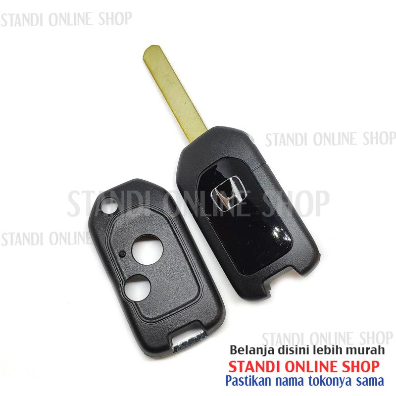 Casing Kunci Lipat Flip Key Honda Mobilio 2 Tombol Elegant Style New Models