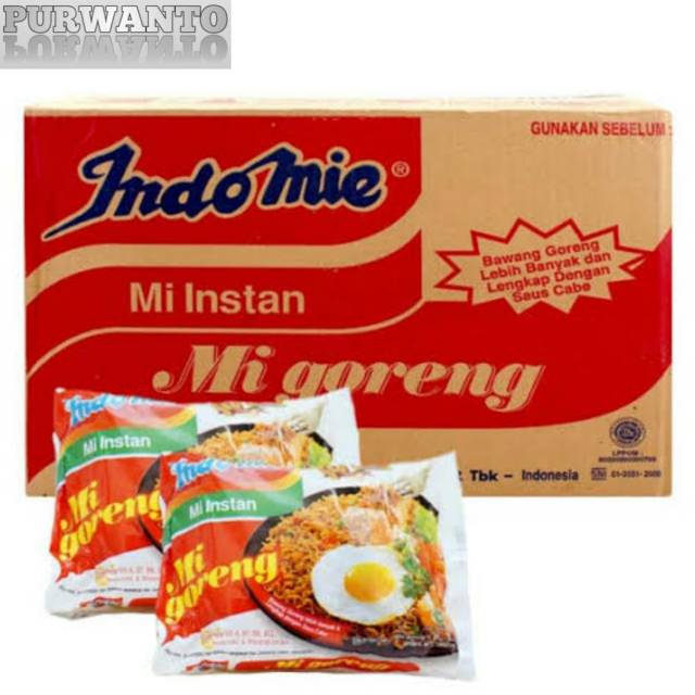 

Indomie mi goreng 1 karton / dus (85g x 40)
