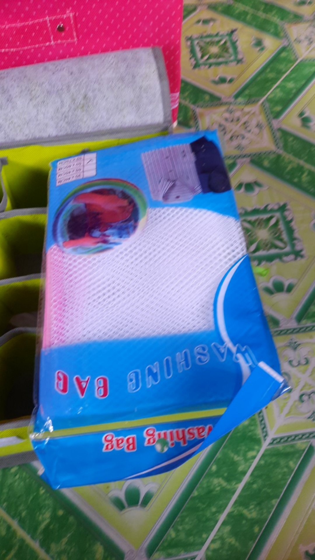 Je459 Kantong Cuci Pakaian Tas Jaring Keranjang Baju Kotor Laundry Bag Washing Bag Laundry 50x40