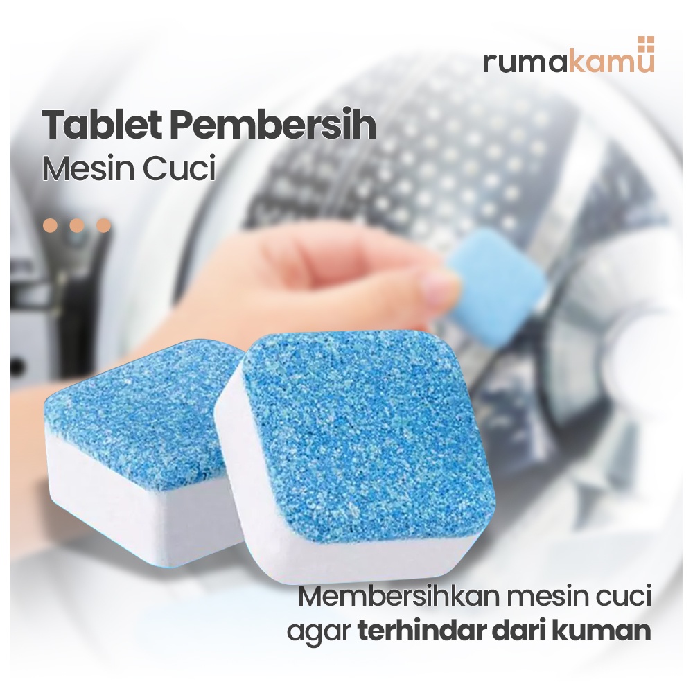 Tablet Pembersih Mesin Cuci dan Closet Deep Cleaning