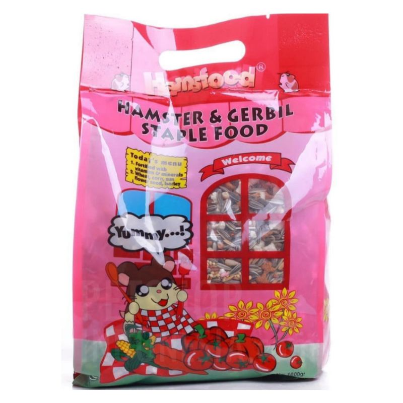 Hamsfood Makanan Hamster &amp; Gerbil Food 300gr gram