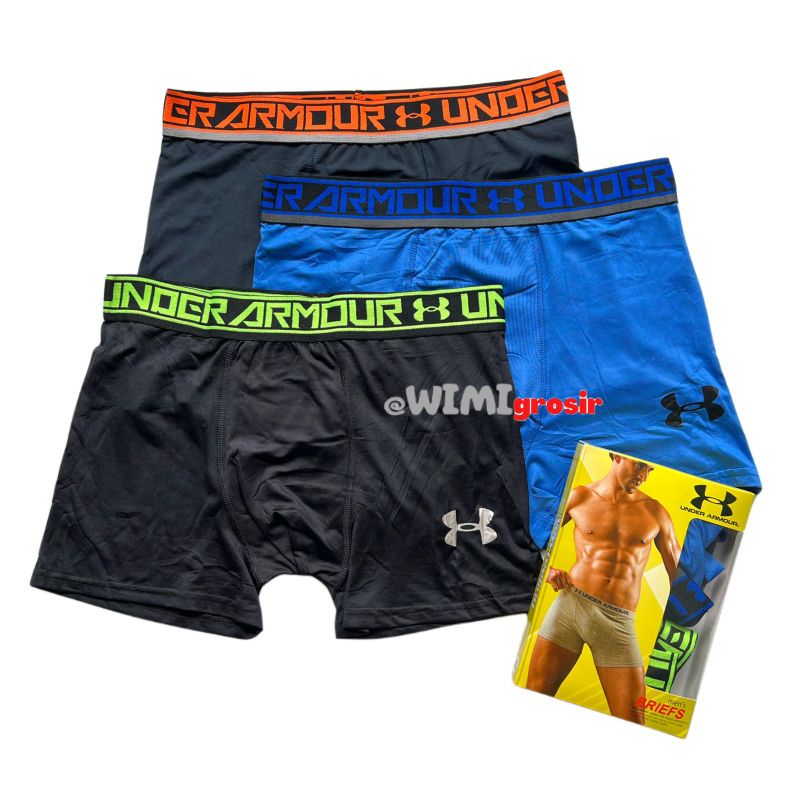 3pcs/celana dalam pria boxer dewasa/cd boxer pria/sempak boxer/boxer pria