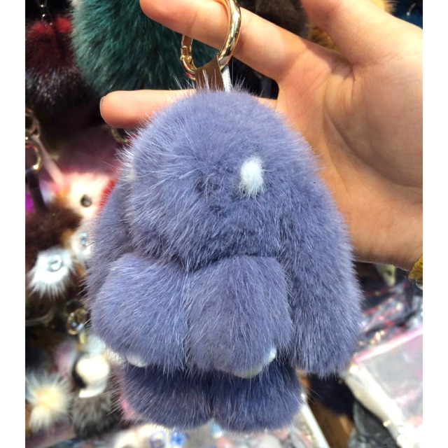 Grey Mink Fur Copenhagen Bunny