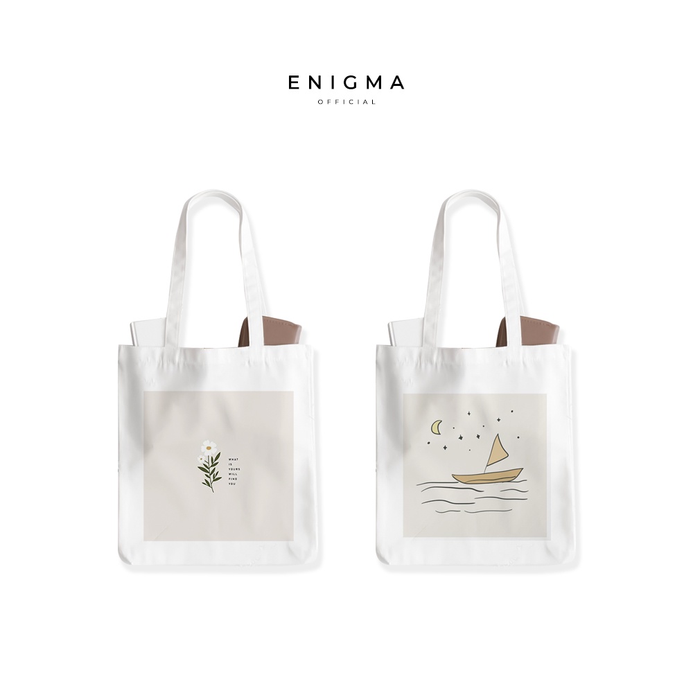 TERBARU TOTEBAG KANVAS AESTHETICS ORIGINAL ENIGMA OFFICIAL TOTEBAG WANITA TAS TOTE BAG