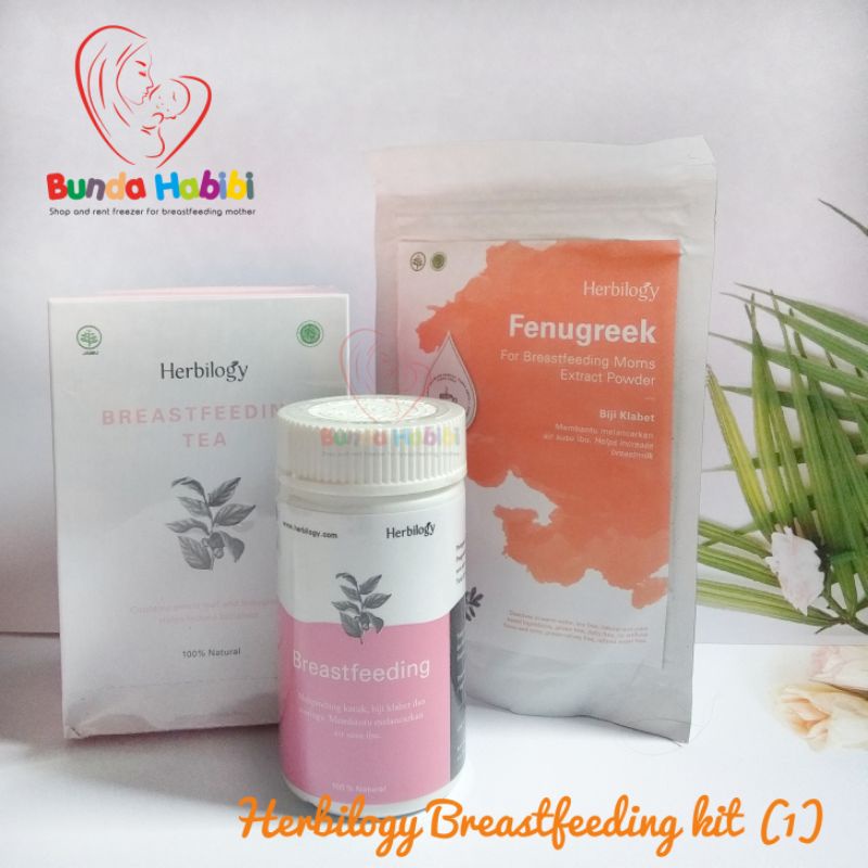 

Herbilogy Breastfeeding Kit dengan Extract Powder Fenugreek / klabet (1)