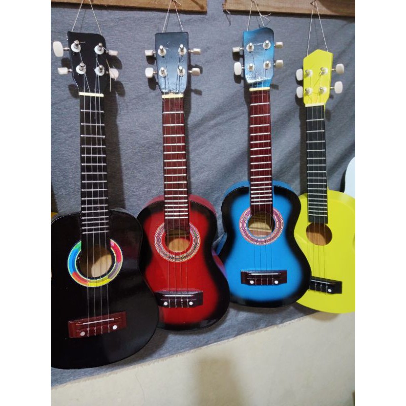 BERGRANSI PENGIRIMAN _RUSAK/PATAH, Ukulele senar 4 BoNUS Pic