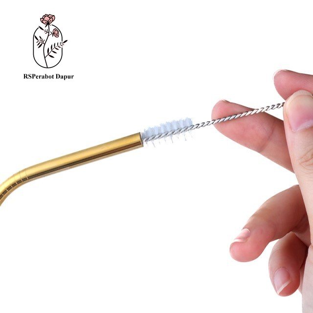 

Sikat Pembersih Sedotan Stainless Steel Straw Bush Cleaner