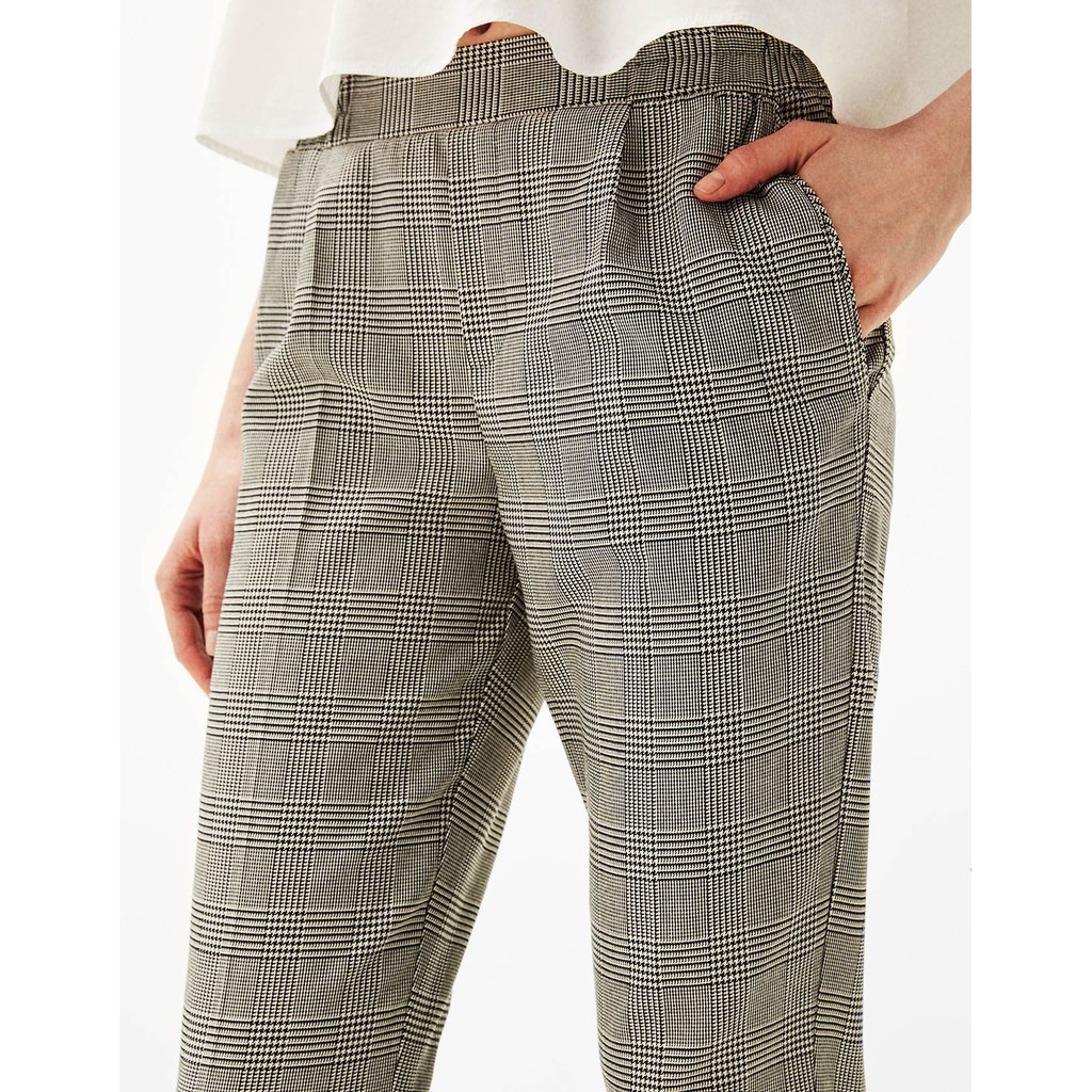 NARAYA CELANA  KERJA WANITA TARTAN  PANTS BESKA CHINO PANT 