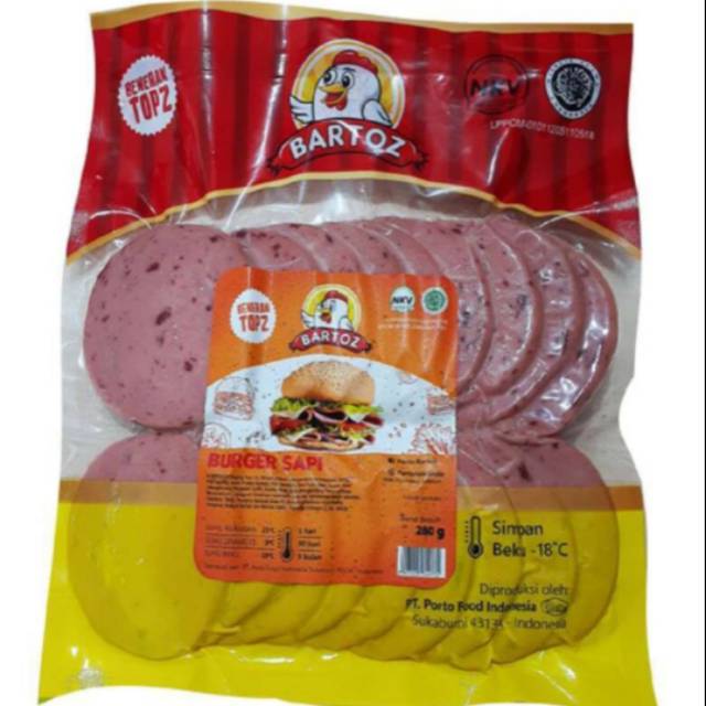 

Bartoz daging burger [20pcs]