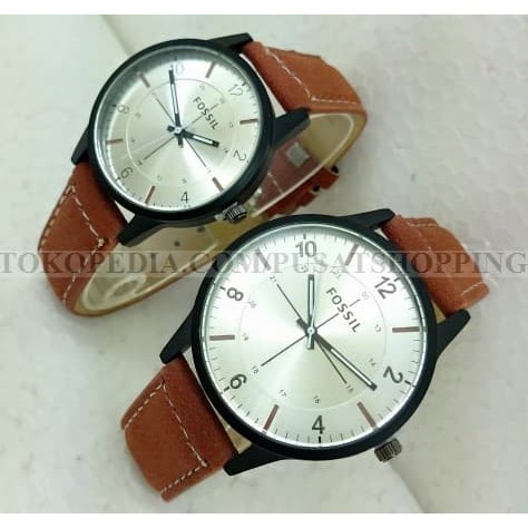 Jam Tangan fossil couple unik elegan Buruan