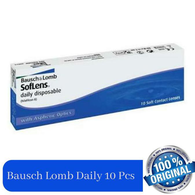

50Ntrwx Softlens Bening Minus Harian Bausch Lomb Isi 10 Keping 02Xrtx05