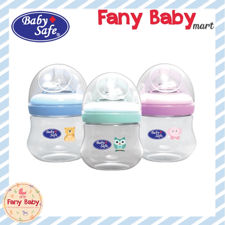 BABY SAFE WIDE NECK BOTTLE SET 3 PCS /WNS