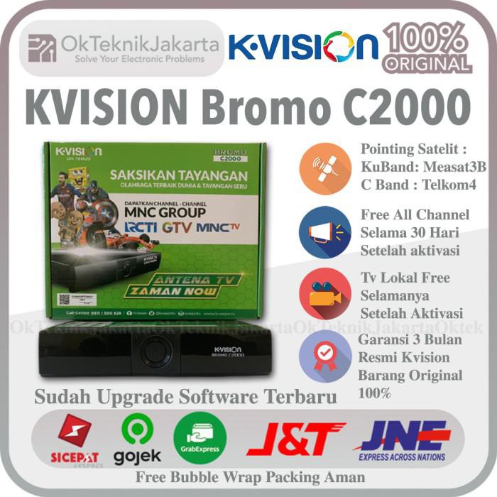 RECEIVER PARABOLA K-VISION BROMO C2000 HD C BAND