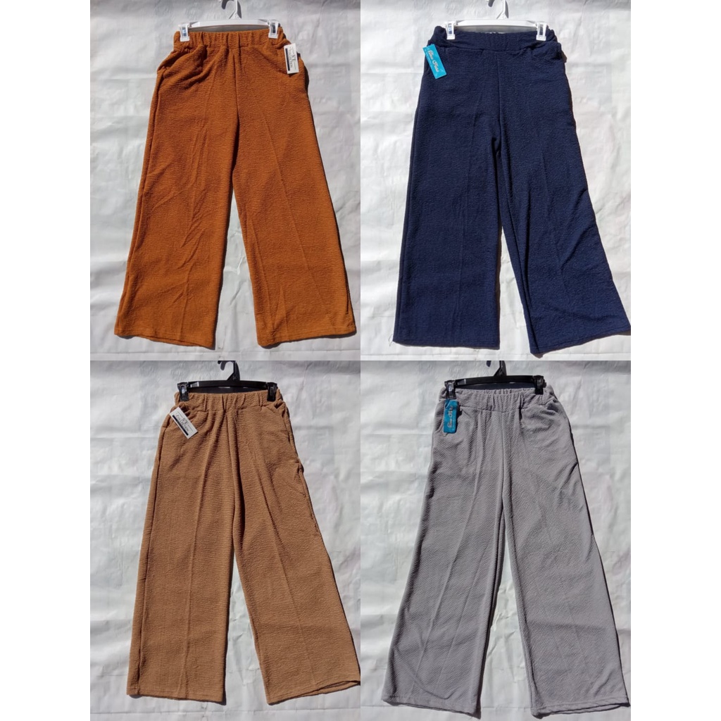 Bawahan Wanita Celana Kulot Crepe Babat Jumbo dewasa