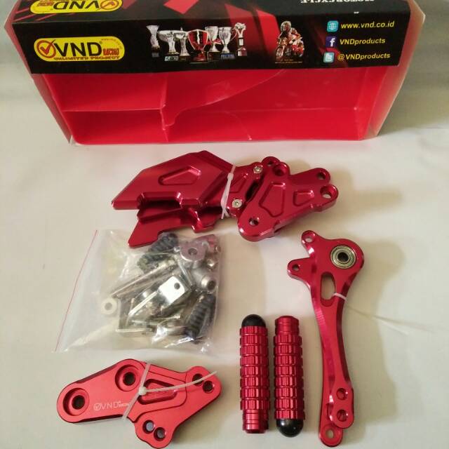 Underbone Vixion new merah
