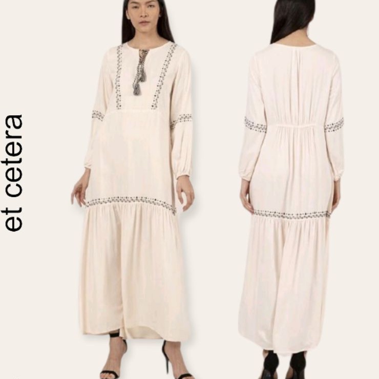 Dress Et Cetera Krem/Gamis Branded