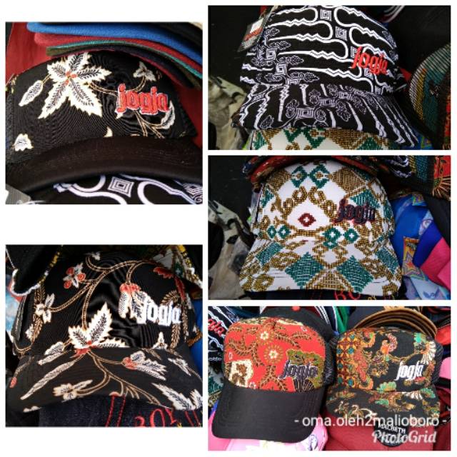 TOPI BATIK JOGJA MODEL BASEBALL