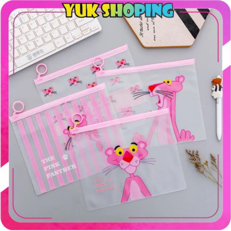 

Tempat Pensil Transparant Motif