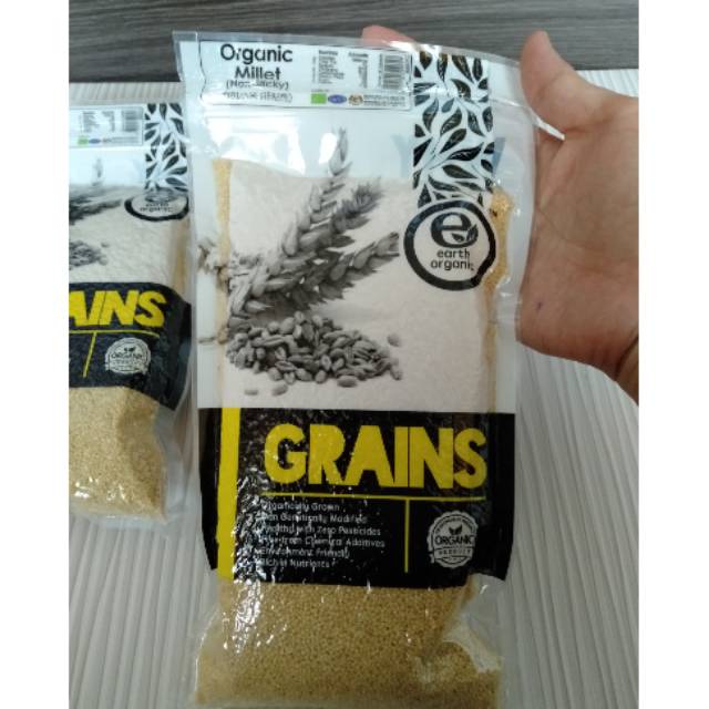 

Organic Millet 500g. EarthLiving