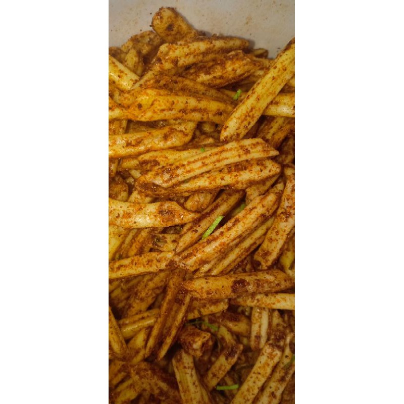 

Keripik kentang bumbu seblak