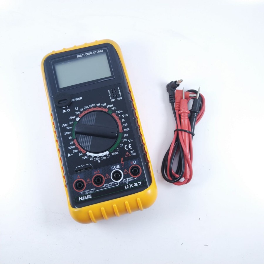 Multimeter Heles UX37TR Multitester Digital UX 37 TR Tester Besar UX-37TR Avometer