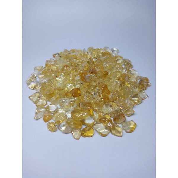 Yellow Citrine Stone 100 Gram