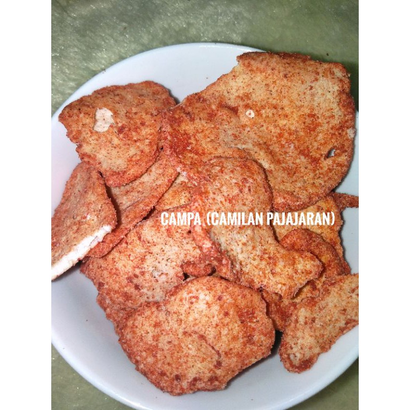 

Basreng 250gr tenggiri pedas murah cabe ijo asli bandung baso goreng Tengah murah