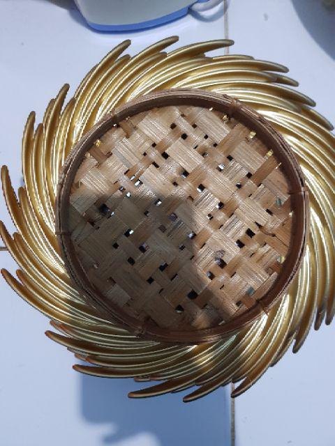 Piring Bambu Oval