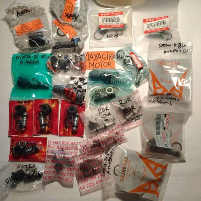 Master Rem Kit RGR Thunder Depan Ninja 2T RR Supra X 125 Satria 2Tax FU 150 RU 120 Seal Ori Silinder