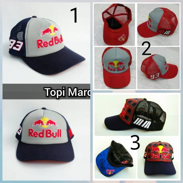 TOPI MOTOGP MARQUEZ RED BULL 93