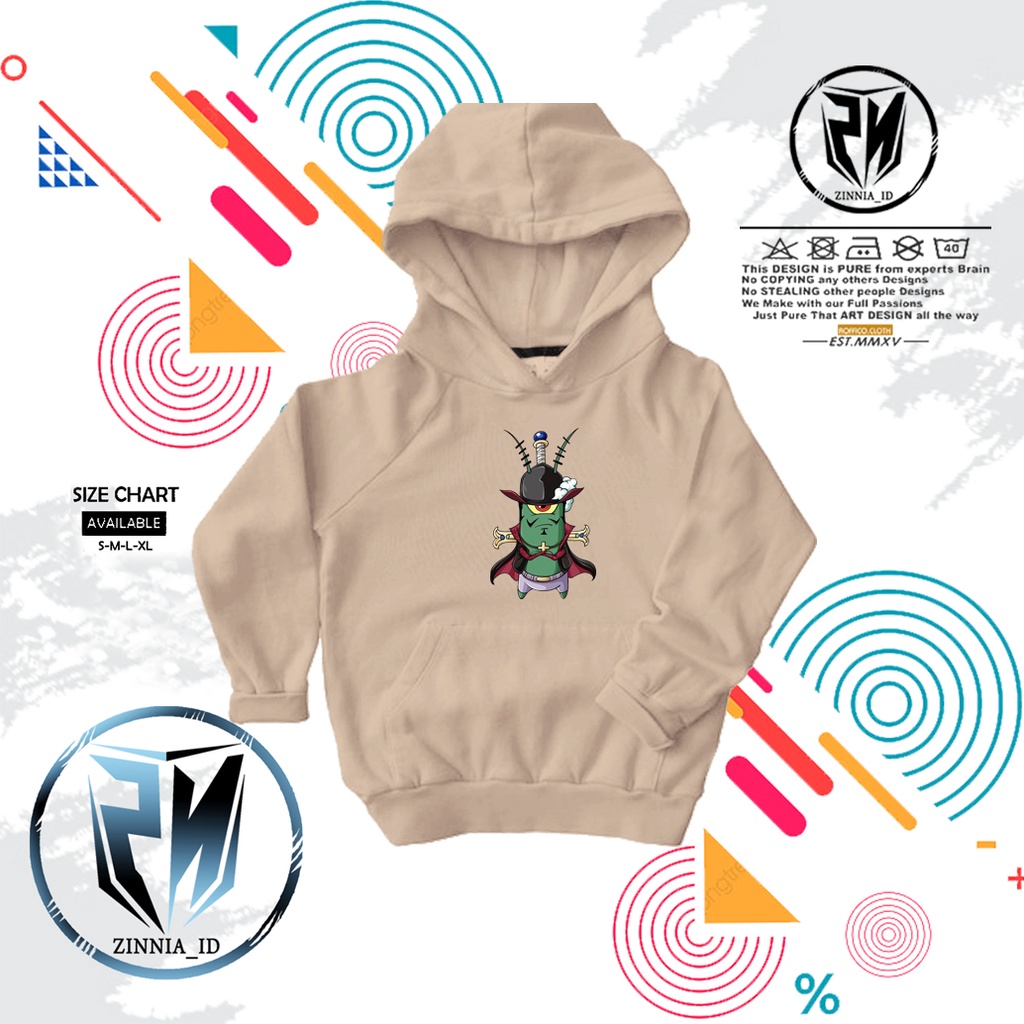 [Zinnia_id] Jaket Pullover Hoodie ANAK CARTOON PLANKTON SPONGEBOB