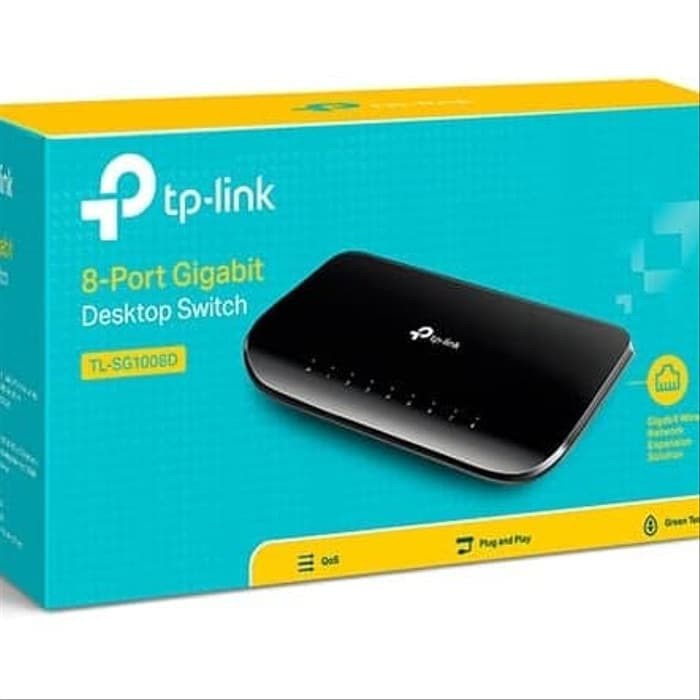 

TP-LINK SWITCH HUB 8 PORT GIGABIT TL-SG 1008D