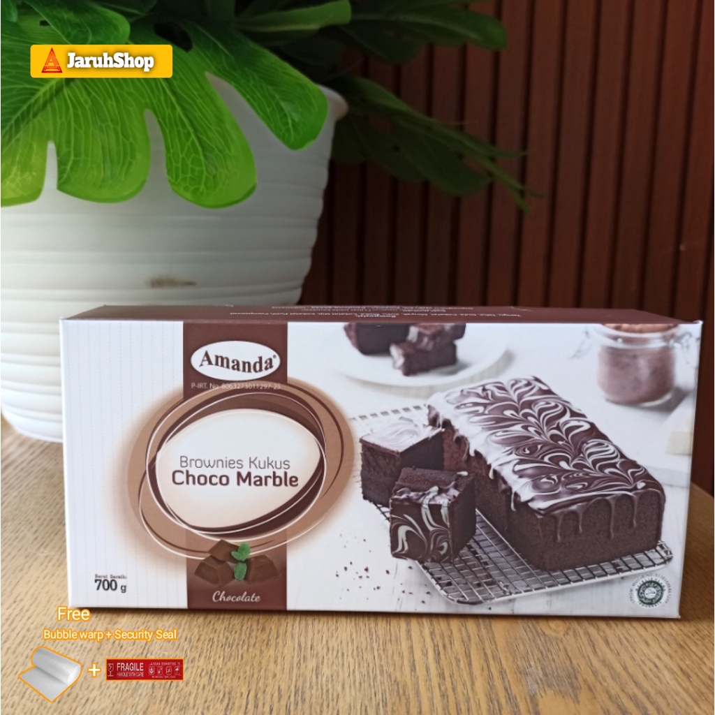 

Amanda Brownies Kukus Choco Marble | Oleh-oleh khas Bandung