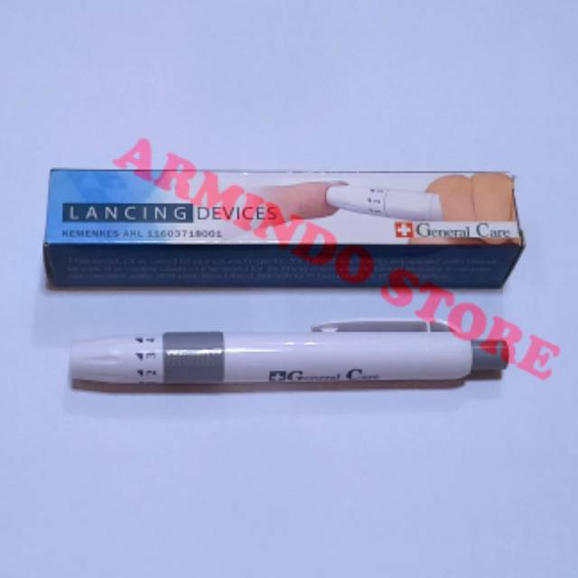 Lancing Device | Pen Lancet | Alat Ambil Sample Darah Bekam