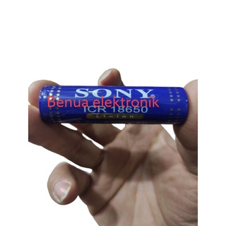 Promo Baterai Cas 18650 SONY BIRU