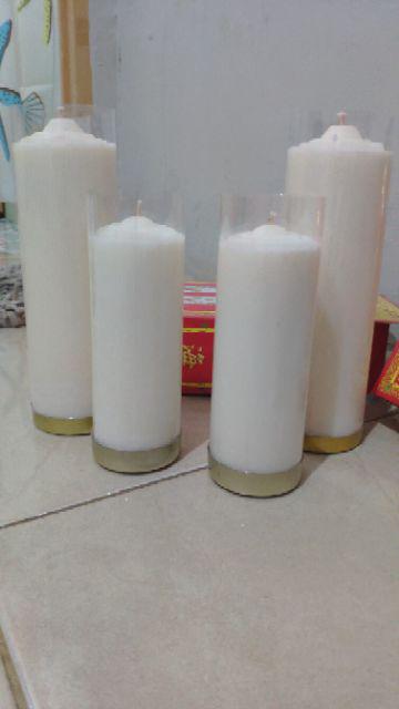 Lilin Puja Putih Ukuran 1 Kati