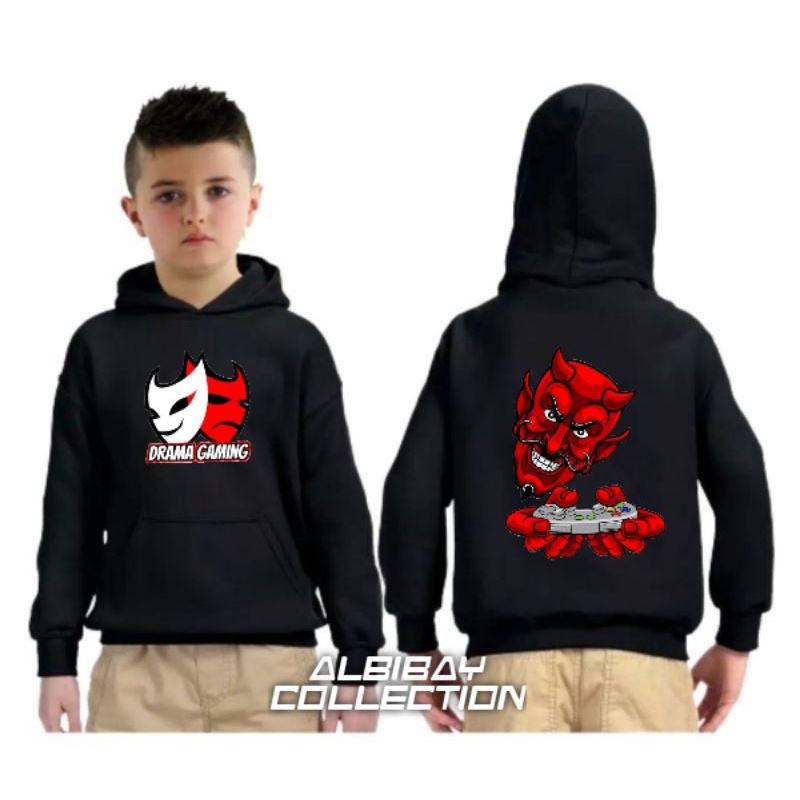 jaket hoodie anak GAMING DRAMA