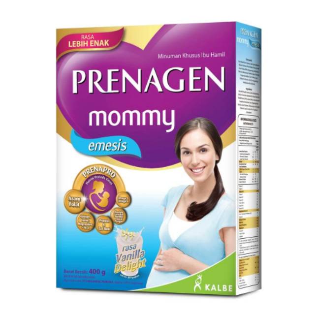 Prenagen Mommy Emesis Coklat/Vanila 400gr - Susu ibu Hamil Mual Muntah