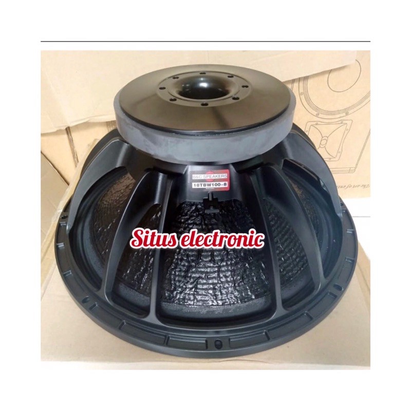 speaker subwoofer bnc 18 tbw100 subwoofer b&c 18 inch 18tbw 100