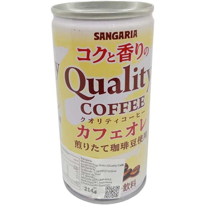 

------] SANGARIA QUALITY CAFE AU LAIT DRINK 185 ML