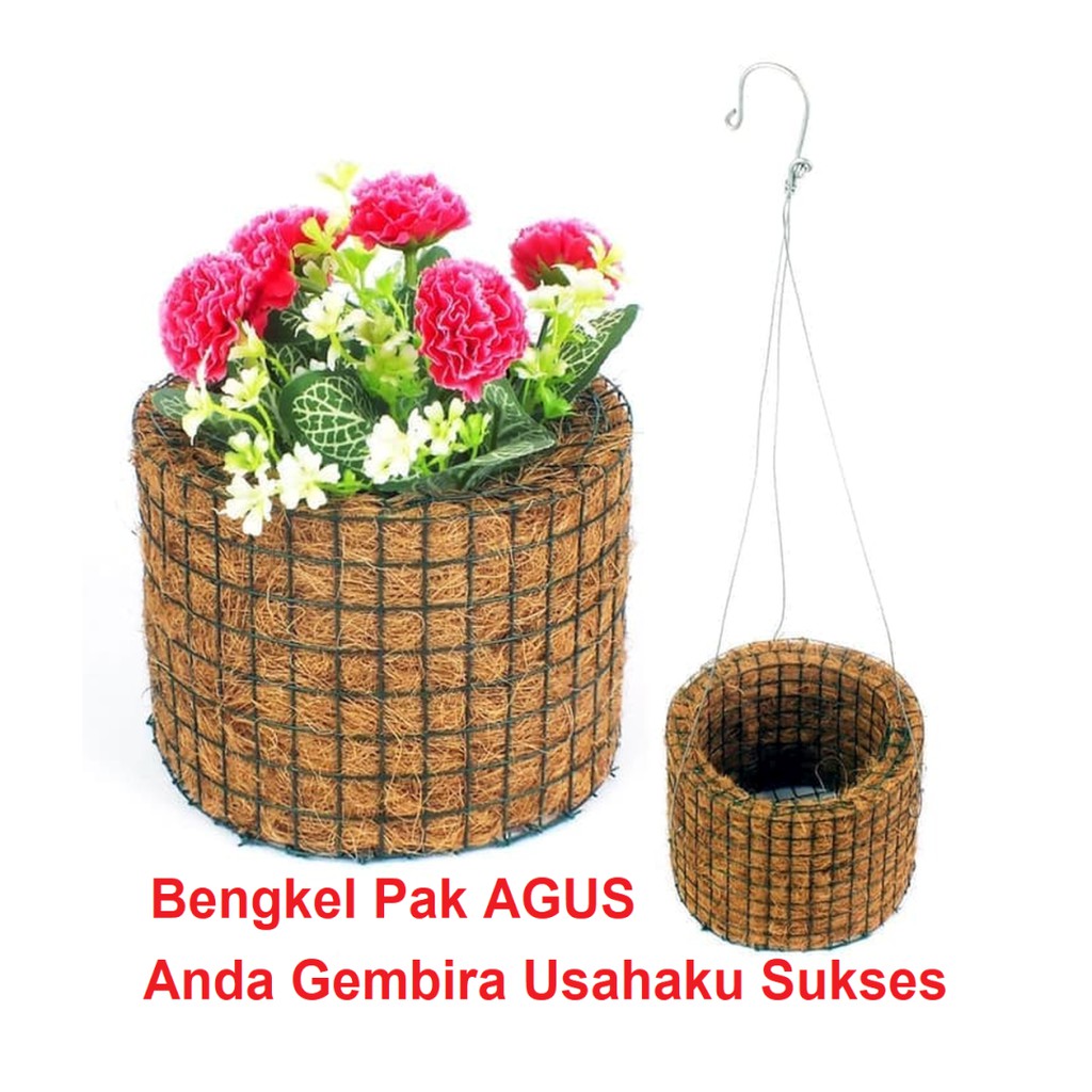 Pot Tanaman Pot Bunga  Gantung Tempel  Dinding  Shopee 