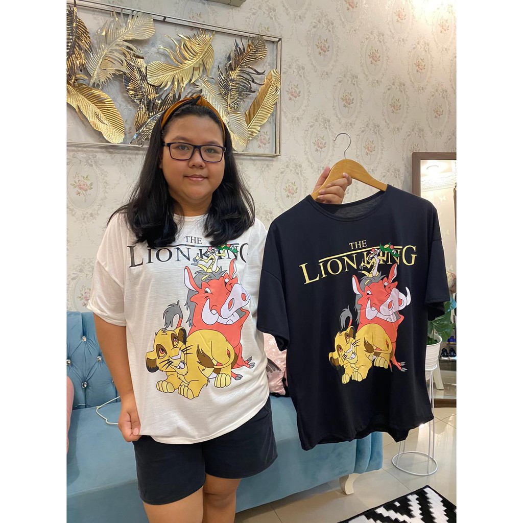 VS GG - baju atasan KAOS JUMBO - big size LION LION