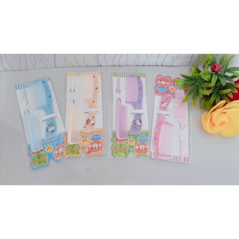 Sisir Karakter Set 2 in 1 Haircombo Anak