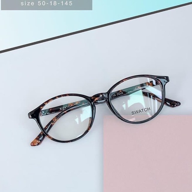 Kacamata Minus Minnie Leopard