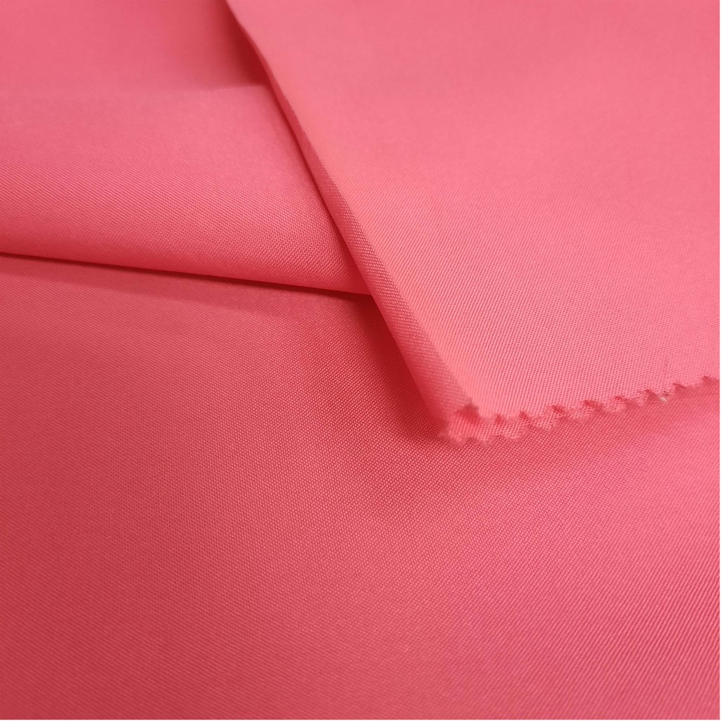 (TERMURAH) Bahan Kain Premium & Berkualitas Furing Lining Asahi warna Rose Pink